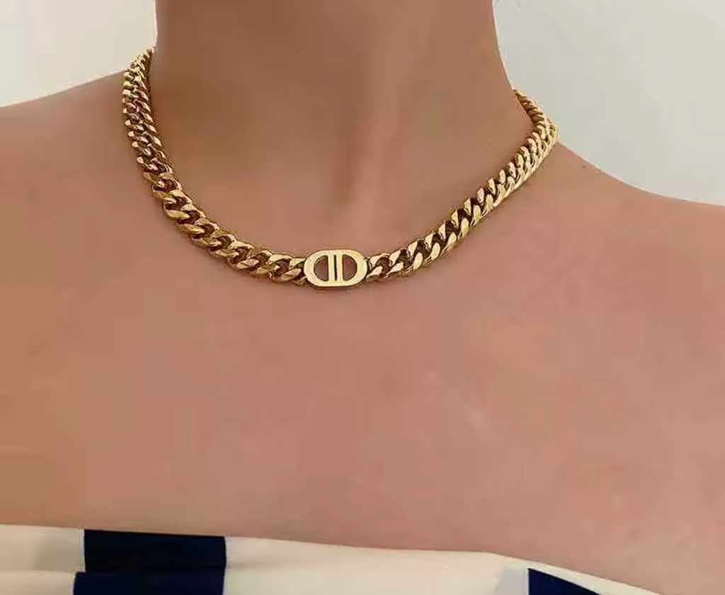 Silver Plated Streetwear Choker Jewelry for Women