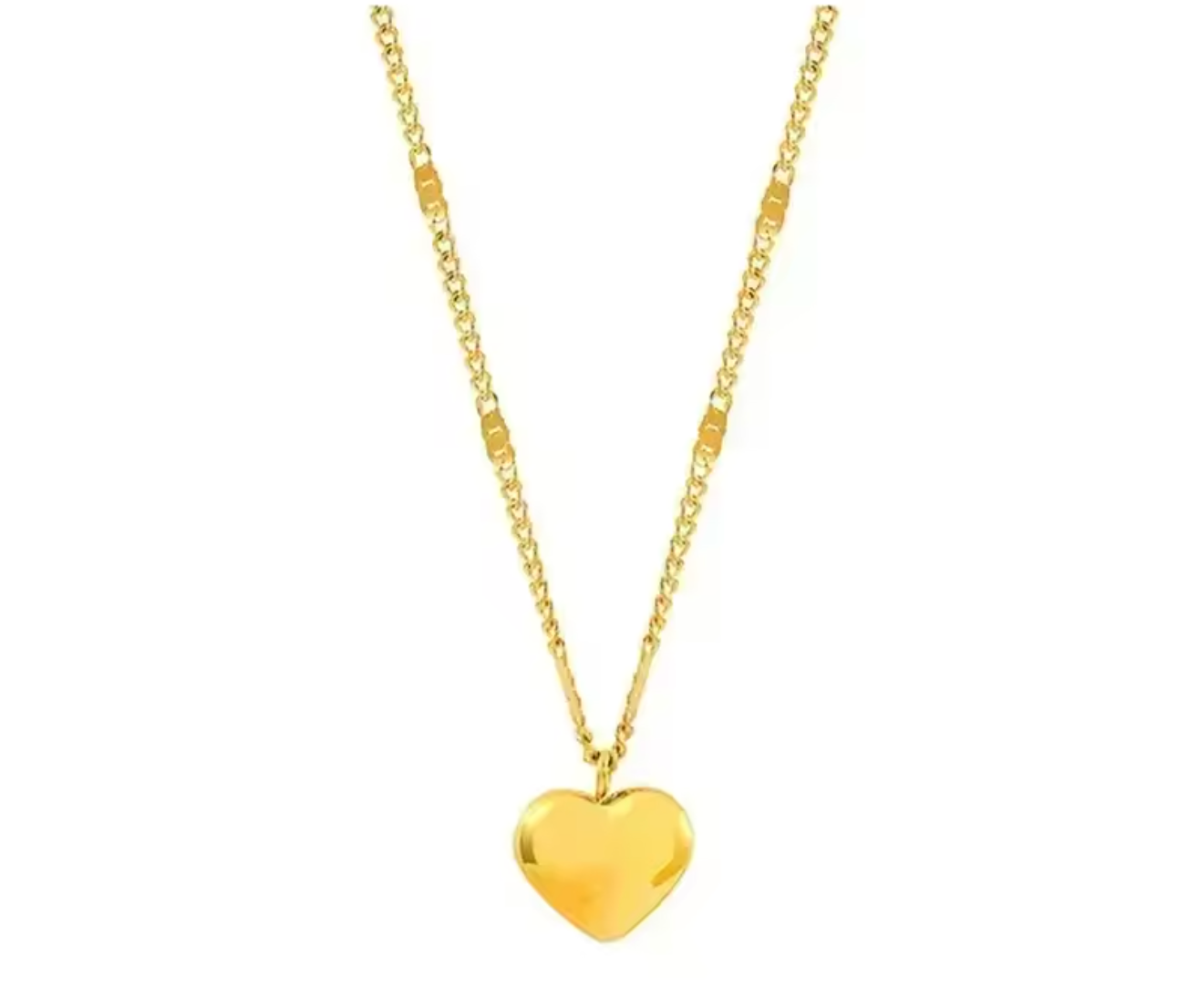 Simple Sweet Couple Clavicle Chain
