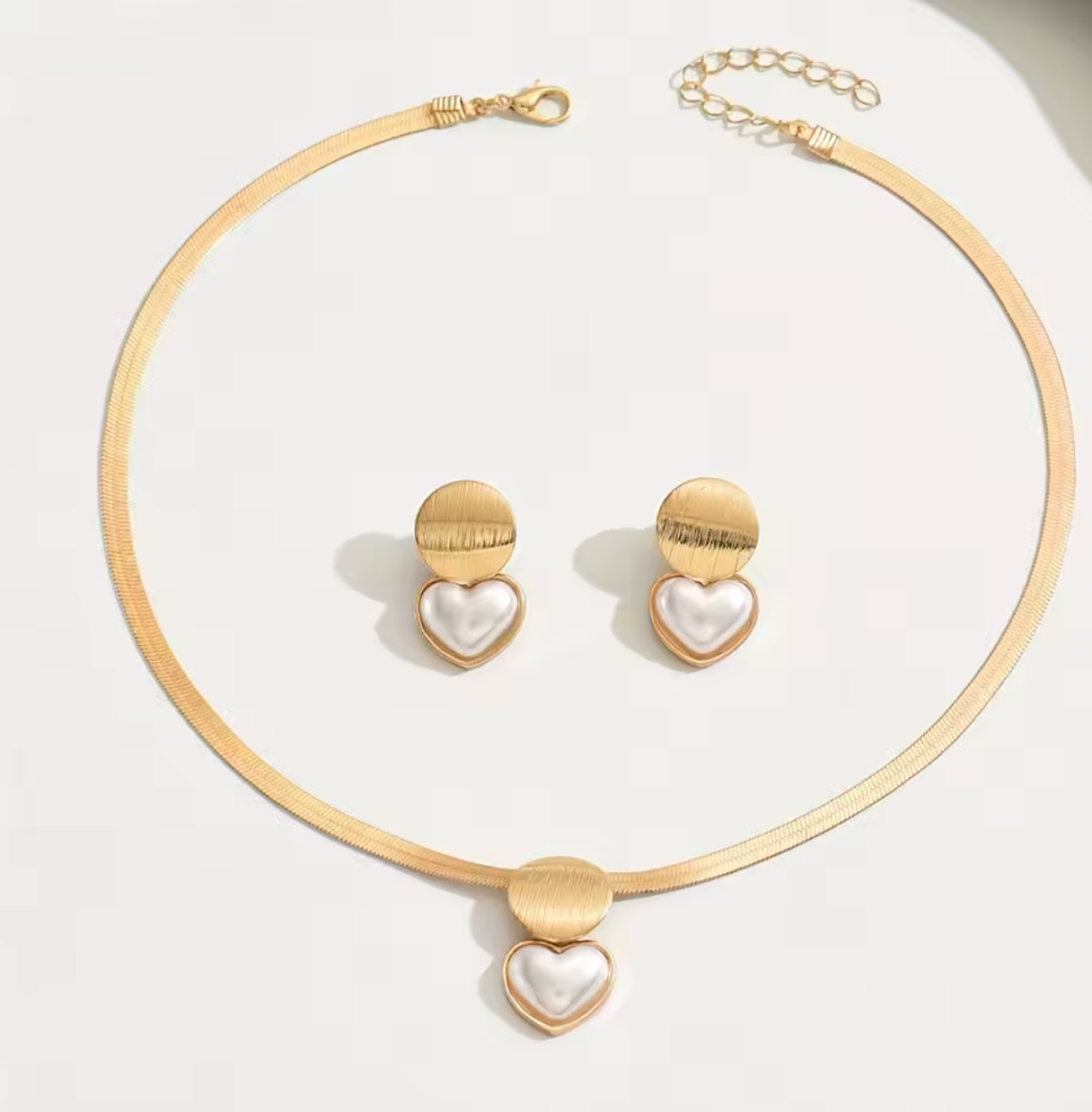 3PCS Elegant Gold Jewelry Set