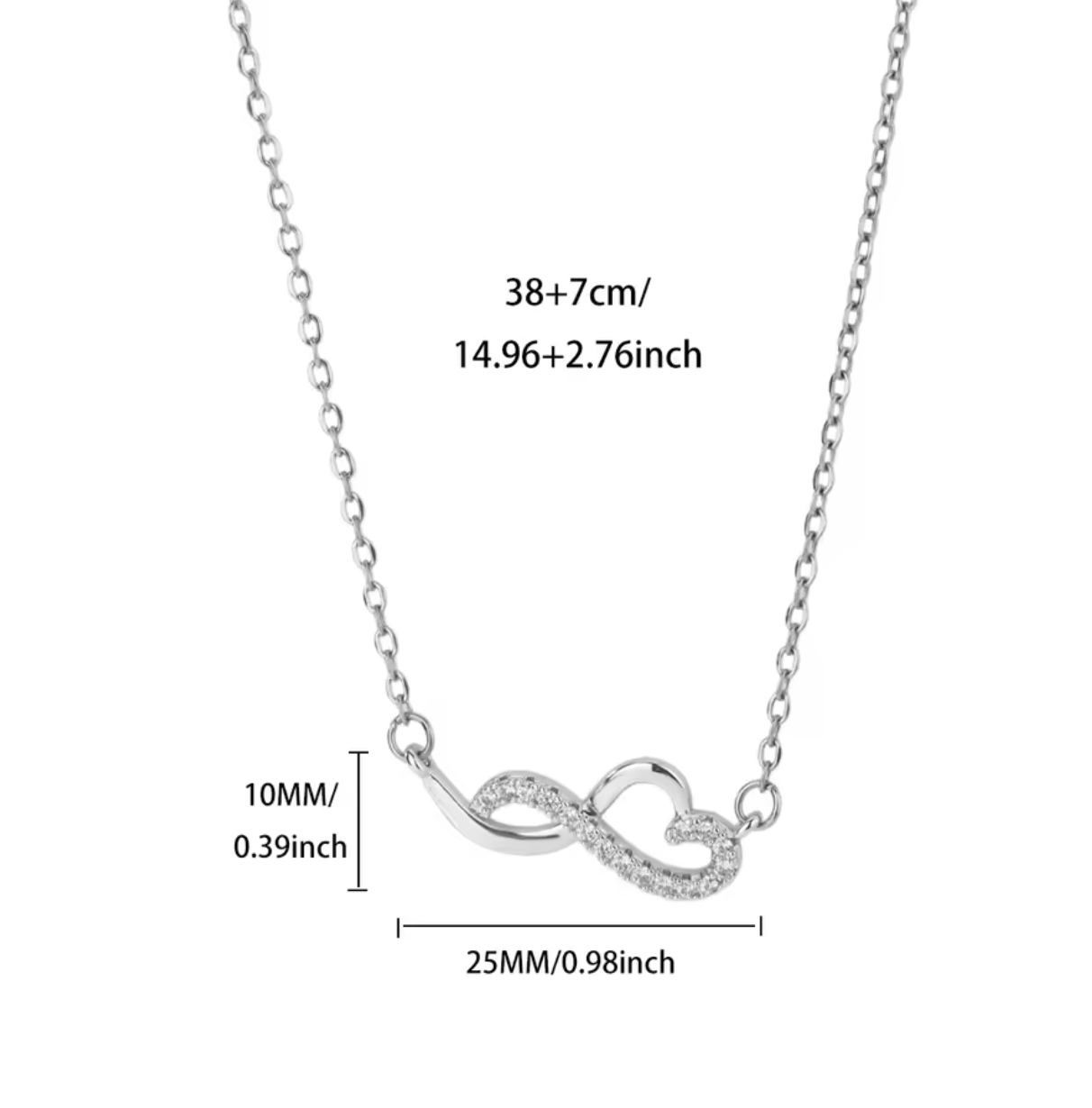 Classic Heart Pendant Necklace for Women