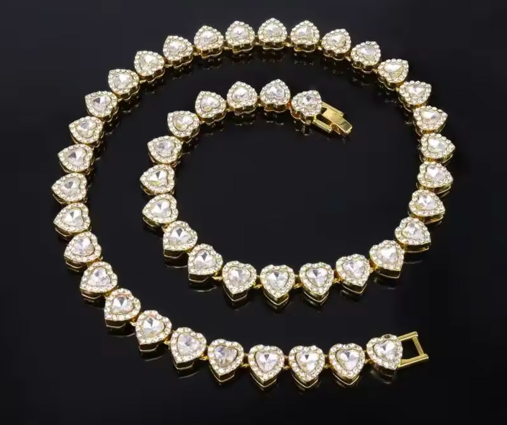 45cm Chain Necklace & Bracelet Set