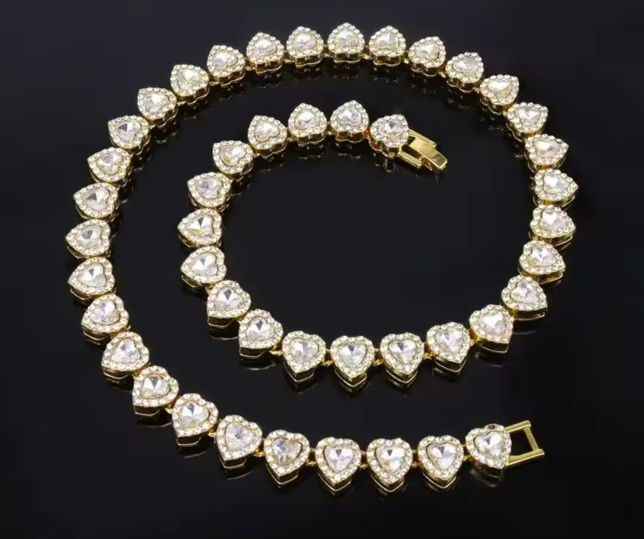 45cm Chain Necklace & Bracelet Set