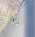 925 Sterling Silver Snowflake Necklace